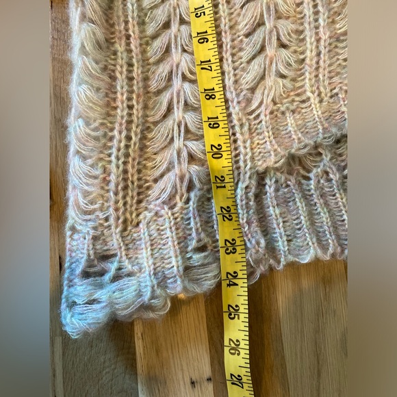 NWT, POL loose knit, sheer, distressed sweater - Picture 2 of 6